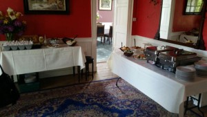 Party catering at A Victorian Escapade, Mullingar in June 2015