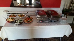Party catering at A Victorian Escapade, Mullingar in June 2015